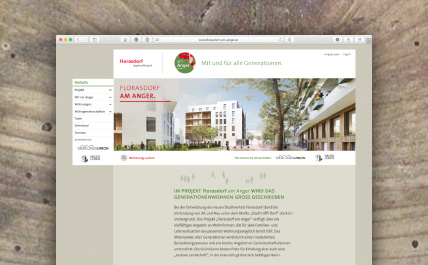 Website Florasdorf am Anger