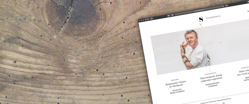 Webdesign: Steirereck