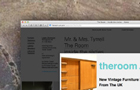Webdesign: Webshop The Room