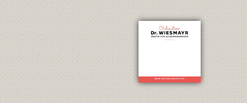 Corporate Design: Dr. Wiesmayr